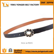 2016 Custom Logo High Quality Fashion Lady Clothing Waistband Fancy Women Dress Belt